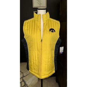 Iowa Hawkeyes - Sports By Carl Banks - Women’s Puffer Vest - Size LG NWT!